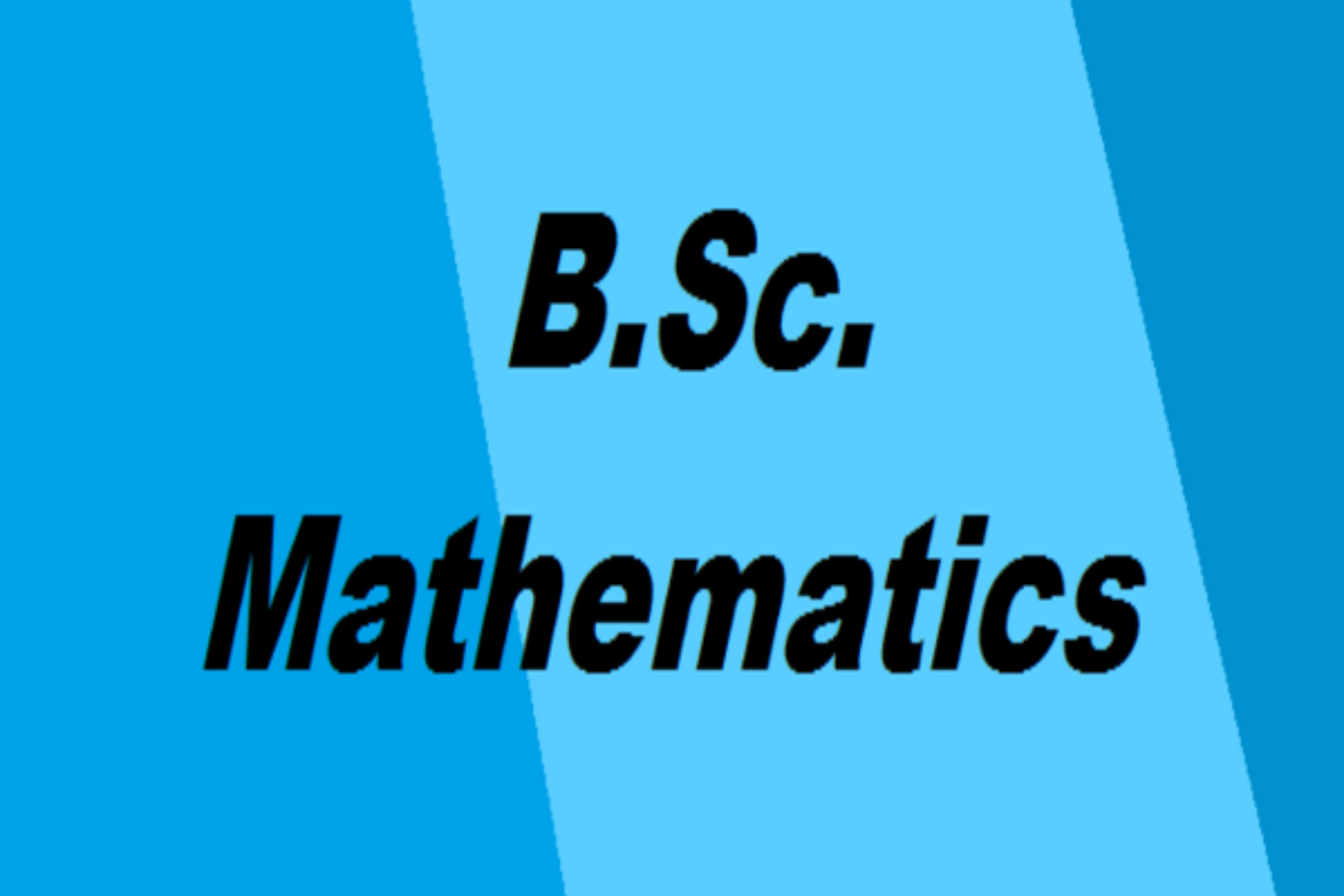 M.Sc. Mathematics